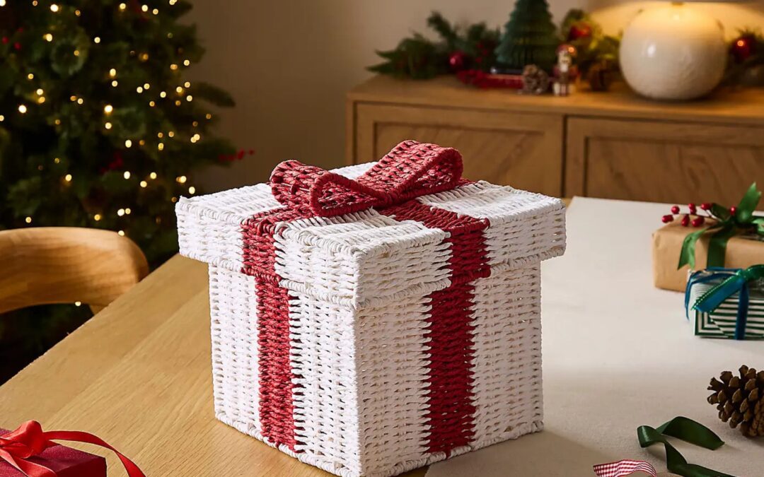 These festive storage baskets will curb clutter and organise your home this Christmas
