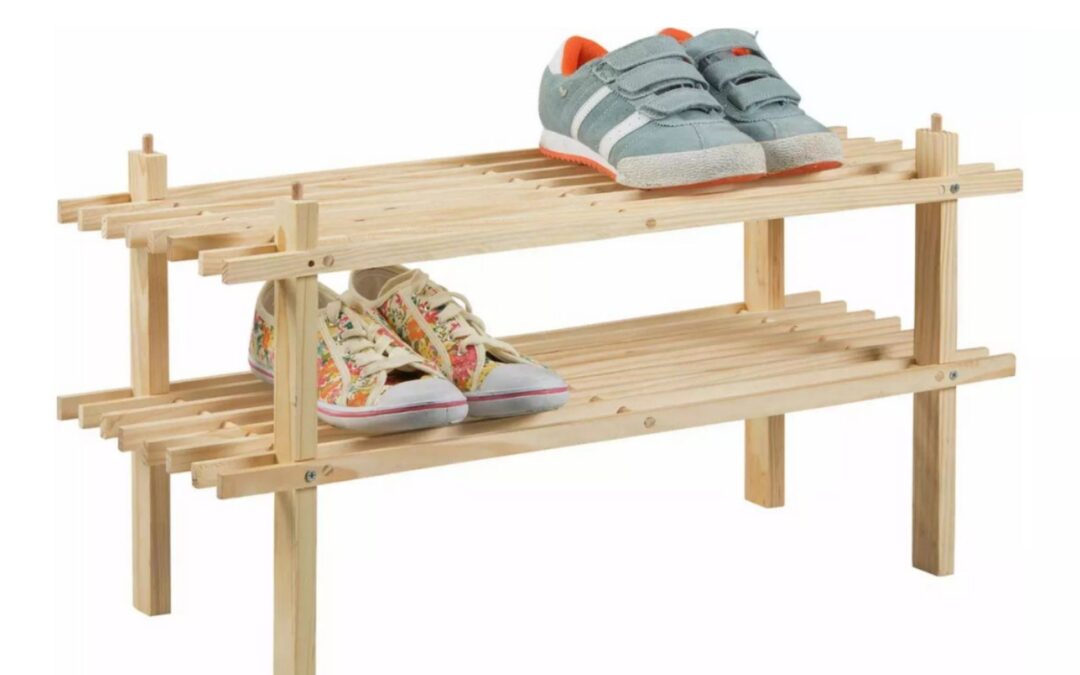 This £7 Argos shoe rack is the clever addition your hallway needs this autumn – the stackable design makes it perfect for smaller spaces