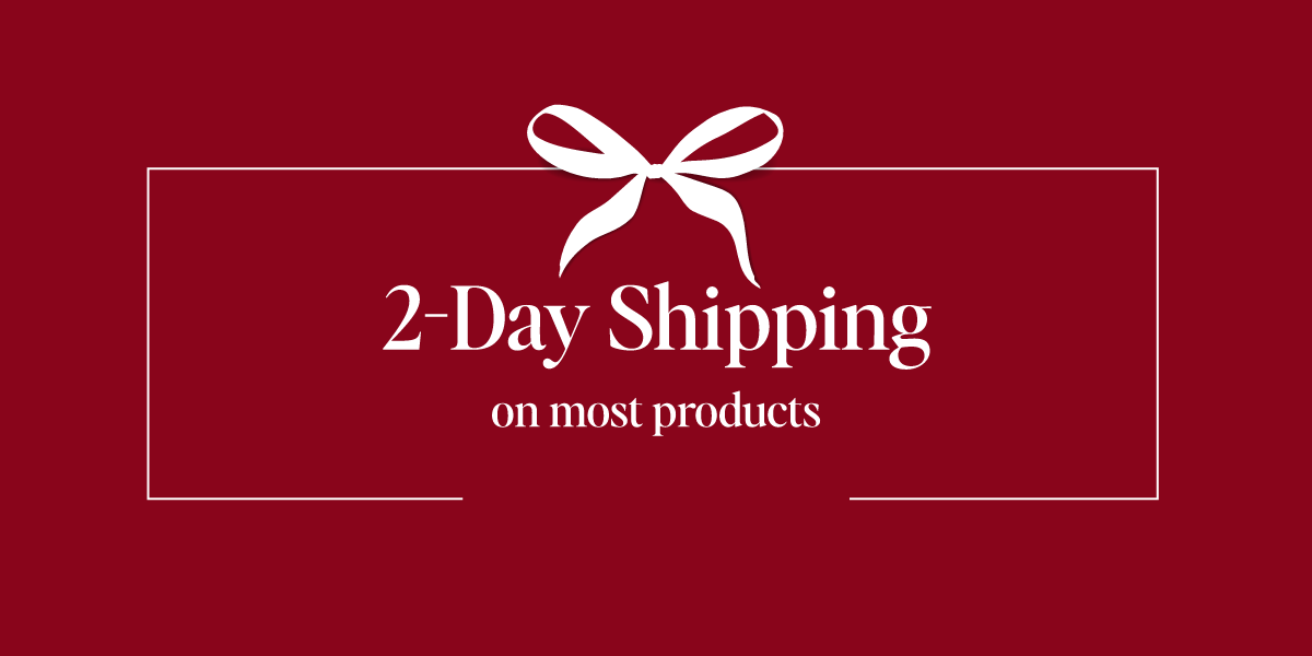 2-day shipping on home decor
